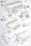 MODEL plastikowy do sklejania czołg Panzer Kampfwagen VI Tiger II King Tiger, Tygrys Królewski, skala 1:35, mata, klej, farby...
