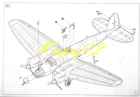 MODEL samolotu do sklejania Heinkel He 111a + mata modelarska, farba do modeli, klej modelarski, lakier ... ZESTAW NA START MODEL samolotu do sklejania Heinkel He 111a + mata modelarska, farba do modeli, klej modelarski, lakier ... ZESTAW NA START