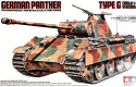 MODEL Czołgu do sklejania Panthera Tank Panther Type G + podkład, lakier, farby, wash do zabrudzeń, ziemia .... Skala 1:35