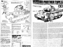 MODEL Czołgu do sklejania Panthera Tank Panther Type G + podkład, lakier, farby, wash do zabrudzeń, ziemia .... Skala 1:35
