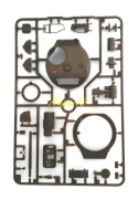 MODEL amerykańskiego czołgu Tank Sherman M4 + podkład, farba modelarska akrylowa, , lakier, wash. ZESTAW STARTOWY MODELARZA