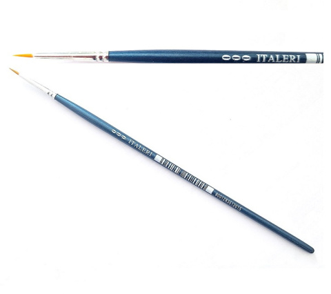 Pędzelek pędzel modelarski Italeri 512015 Brush Synthetic Round okrągły 000 Pędzelek pędzel modelarski Italeri 512015 Brush Synthetic Round okrągły 000