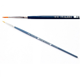 Pędzelek pędzel modelarski Italeri 51202 Brush Synthetic Round okrągły 00