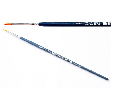Pędzelek pędzel modelarski Italeri 51202 Brush Synthetic Round okrągły 00 Pędzelek pędzel modelarski Italeri 51202 Brush Synthetic Round okrągły 00