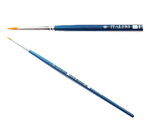 Pędzelek pędzel modelarski Italeri 51203 Brush Synthetic Round okrągły 0 Pędzelek pędzel modelarski Italeri 51203 Brush Synthetic Round okrągły 0