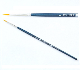 Pędzelek pędzel modelarski Italeri 51204 Brush Synthetic Round okrągły 1