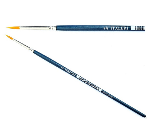 Pędzelek pędzel modelarski Italeri 51205 Brush Synthetic Round okrągły 2 Pędzelek pędzel modelarski Italeri 51205 Brush Synthetic Round okrągły 2