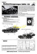 CZOŁG model plastikowy do sklejania niemiecki pojazd dowodzenia SdKfz 135 + klej wamod, farby modelarskie akrylowe, podkład...