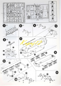 CZOŁG model plastikowy do sklejania niemiecki pojazd dowodzenia SdKfz 135 + klej wamod, farby modelarskie akrylowe, podkład...