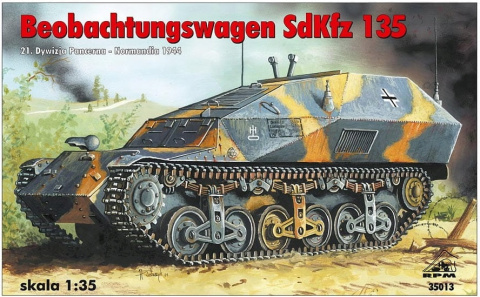 CZOŁG model plastikowy do sklejania niemiecki pojazd dowodzenia SdKfz 135 + mata, klej, farby modelarskie akrylowe, podkład... CZOŁG model plastikowy do sklejania niemiecki pojazd dowodzenia SdKfz 135 + mata, klej, farby modelarskie akrylowe, podkład...