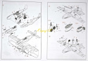 MODEL do sklejania amerykański samolot myśliwski P-51A Mustang + klej modelarski, farba akrylowa modelarska, podkład, lakier.