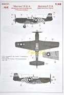 MODEL do sklejania amerykański samolot myśliwski P-51A Mustang + mata A3, klej modelarski, farba modelarska, podkład, lakier...