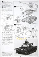MODEL plastikowy czołg do sklejania M4I Walker Bulldog + mata A3, klej, zestaw farb akrylowych do modeli, cążki modelarskie..