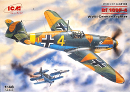 MODEL samolot do sklejania Messerschmitt Bf 109F-4 , klej, pędzelki, farby akrylowe do modeli, podkład do modeli, lakier...