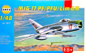 MODEL samolot Mig 17 Lim 6M polskie malowanie, farby akrylowe do modeli, podkład do farb akrylowych modelarskich .....