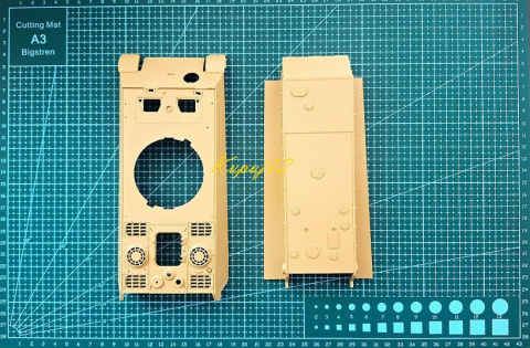 Model do sklejania czołg Panzer Kampfwagen VI Tiger II, Porsche Turret, King Tiger, Tygrys Królewski, skala 1:35, mata, farby.. Model do sklejania czołg Panzer Kampfwagen VI Tiger II, Porsche Turret, King Tiger, Tygrys Królewski, skala 1:35, mata, farby..