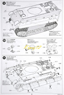 Model do sklejania czołg Panzer Kampfwagen VI Tiger II, Porsche Turret, King Tiger, Tygrys Królewski, skala 1:35, mata, farby..