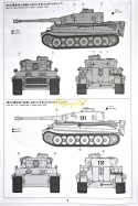 Model do sklejania czołgu Panzerkampfwagen VI Tiger I, Tygrys I , skala 1:35 + mata, klej, pędzel x3, farby...