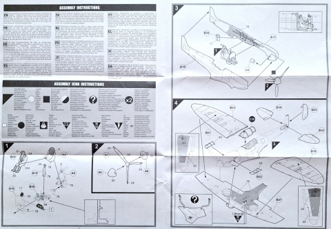 PLASTIKOWY MODEL samolotu do sklejania Spitfire Mk.Ia + klej, podkład, farby akrylowe matowe do modeli, podkład do farb... PLASTIKOWY MODEL samolotu do sklejania Spitfire Mk.Ia + klej, podkład, farby akrylowe matowe do modeli, podkład do farb...