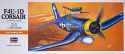 MODEL plastikowy samolot do sklejania Corsair F4U-1D + mata samogojąca do cięcia A3, klej, farby modelarskie akrylowe matowe...