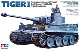 Model do sklejania czołg Panzerkampfwagen VI Tiger I, Tygrys I , skala 1:35 + mata, klej, pędzel x3, farby...