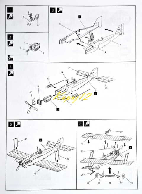 Model plastikowy samolot do sklejania Royal Aircraft Factory S.E. 5A, klej modelarski, podkład, farby akrylowe matowe do modeli. Model plastikowy samolot do sklejania Royal Aircraft Factory S.E. 5A, klej modelarski, podkład, farby akrylowe matowe do modeli.