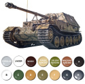CZOŁG, działo model do sklejania, Sd. Kfz. 184 Panzerjager niszczyciel czołgów + farby, podkład, lakier, skala 1:35