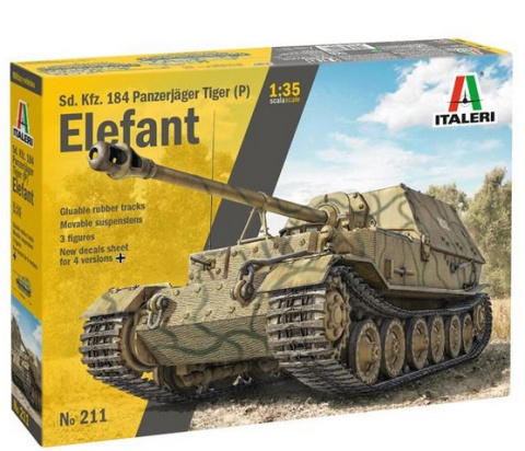 CZOŁG, działo model do sklejania, Sd. Kfz. 184 Panzerjager niszczyciel czołgów +mata, 3 pędzle, farby, podkład, lakier, 1:35 CZOŁG, działo model do sklejania, Sd. Kfz. 184 Panzerjager niszczyciel czołgów +mata, 3 pędzle, farby, podkład, lakier, 1:35