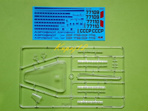 MODEL PLASTIKOWEGO SAMOLOTU do sklejania Tupolew Tu-144 + klej, 3 pędzle, farby, podkład modelarski, wash modelarski, lakiere... MODEL PLASTIKOWEGO SAMOLOTU do sklejania Tupolew Tu-144 + klej, 3 pędzle, farby, podkład modelarski, wash modelarski, lakiere...