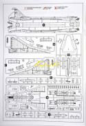 MODEL PLASTIKOWEGO SAMOLOTU do sklejania Tupolew Tu-144 + klej, 3 pędzle, farby, podkład modelarski, wash modelarski, lakiere...