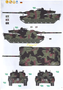 MODEL do sklejania czołg Leopard 2 A6/A6NL + Farby, lakier, podkład, wash