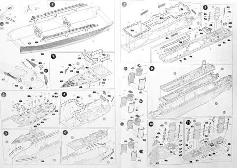 MODEL do sklejania statku TITANIC w skali 1:700 + zestaw farb, podkład, lakier, wash.. MODEL do sklejania statku TITANIC w skali 1:700 + zestaw farb, podkład, lakier, wash..