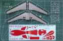 PLASTIKOWY model do sklejania samolot pasażerski Tu-204-100 skala 1:144 + mata A3, klej, zestaw farb do jego wykończenia.....