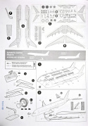 BOEING 787-8 Dreamliner Plastikowy model do sklejania samolotu+farby lakier