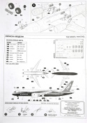 Boeing 787-8 Dreamliner model do sklejania +Mata, farby, klej, narzędzia