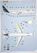 EMBRAER 190 Pasażerski samolot plastikowy model do sklejania samolotu Revell