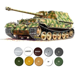 FERDINAD SD.KFZ.184 Niemieckie działo plastikowy model do sklejania
