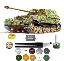 SD.KFZ.184 Niemieckie działo plastikowy model do sklejania