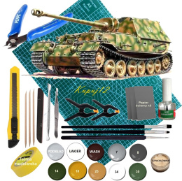 FERDINAD SD.KFZ.184 Niemieckie działo plastikowy model do sklejania