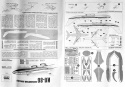 DUŻY plastikowy model do sklejania samolotu pasażerskiego Ił-86 + farby....