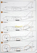 MODEL do sklejania samolotu Antonow An-124 Ruslan Zestaw: farba podkładowa, farby, lakier, wash