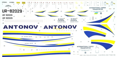 MODEL do sklejania samolotu Antonow An-124 Ruslan Zestaw: farba podkładowa, farby, lakier, wash MODEL do sklejania samolotu Antonow An-124 Ruslan Zestaw: farba podkładowa, farby, lakier, wash