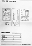 MODEL samolotu do sklejania Mig-21 Wietnam + mata modelarska A3, klej, podkład, farby, lakier, 3 pędzelki....