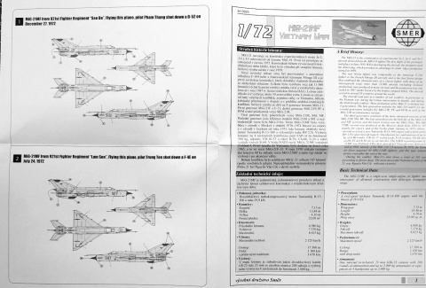 MODEL samolotu do sklejania Mig-21 Wietnam + mata modelarska A3, klej, podkład, farby, lakier, 3 pędzelki.... MODEL samolotu do sklejania Mig-21 Wietnam + mata modelarska A3, klej, podkład, farby, lakier, 3 pędzelki....