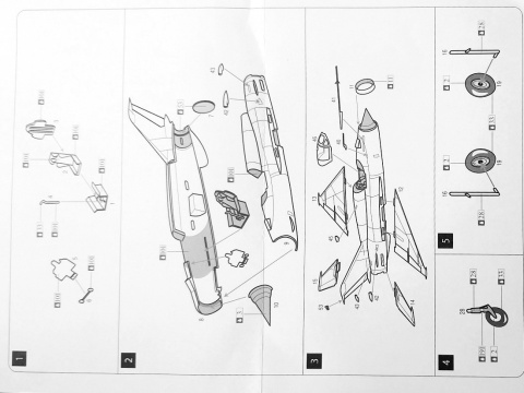 MODEL samolotu do sklejania Mig-21 Wietnam + mata modelarska A3, klej, podkład, farby, lakier, 3 pędzelki.... MODEL samolotu do sklejania Mig-21 Wietnam + mata modelarska A3, klej, podkład, farby, lakier, 3 pędzelki....
