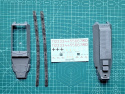 NIEMIECKI transporter opancerzony Hanomag Sdk.Fz.251 + farby, podkład, lakier, skala 1:35