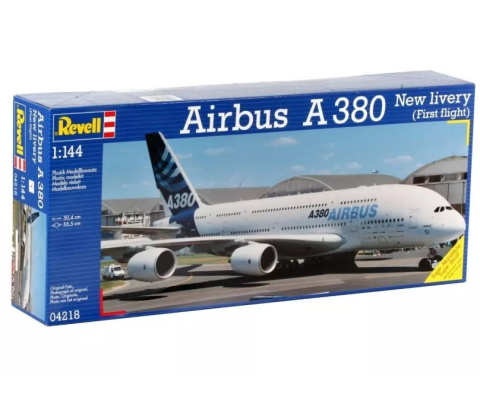 AIRBUS A380 NEW LIVERY plastikowy model do sklejania samolotu pasażerskiego + klej, 3 pędzle, podkład, farby.... AIRBUS A380 NEW LIVERY plastikowy model do sklejania samolotu pasażerskiego + klej, 3 pędzle, podkład, farby....