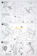DE HAVILLAND Mosquito FB Mk.VI/NF Mk.II plastikowy model do sklejania samolotu+ farby, lakier