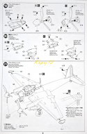 DE HAVILLAND Mosquito FB Mk.VI/NF Mk.II plastikowy model do sklejania samolotu+ farby, lakier