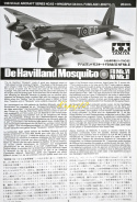 DE HAVILLAND Mosquito FB Mk.VI/NF Mk.II plastikowy model do sklejania samolotu+ farby, lakier